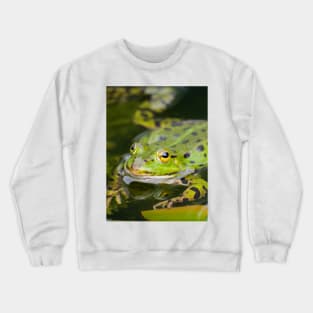 Green European Frog Crewneck Sweatshirt